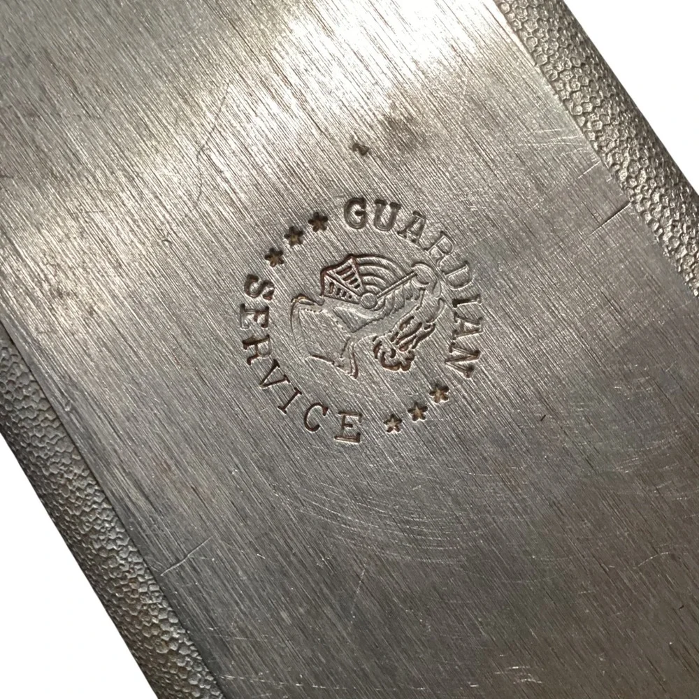 Vintage Guardian Service Cast Aluminum Omelet Pan Hinged Double Sided Skillet